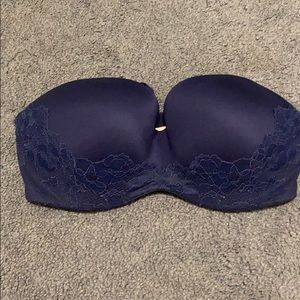 Victoria’s Secret Body by Victoria Navy Strapless